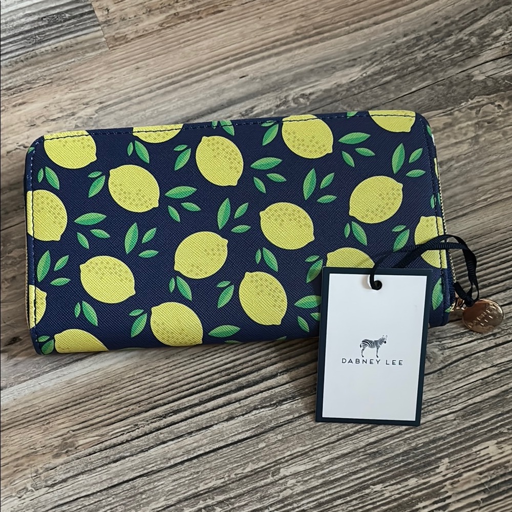 Dabney Lee Lemon Wallet NWT